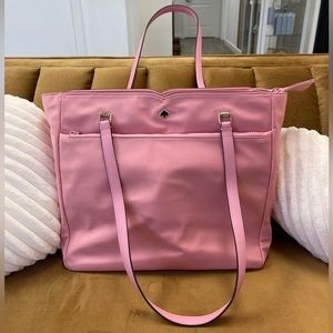 Never used pink Kate spade tote.